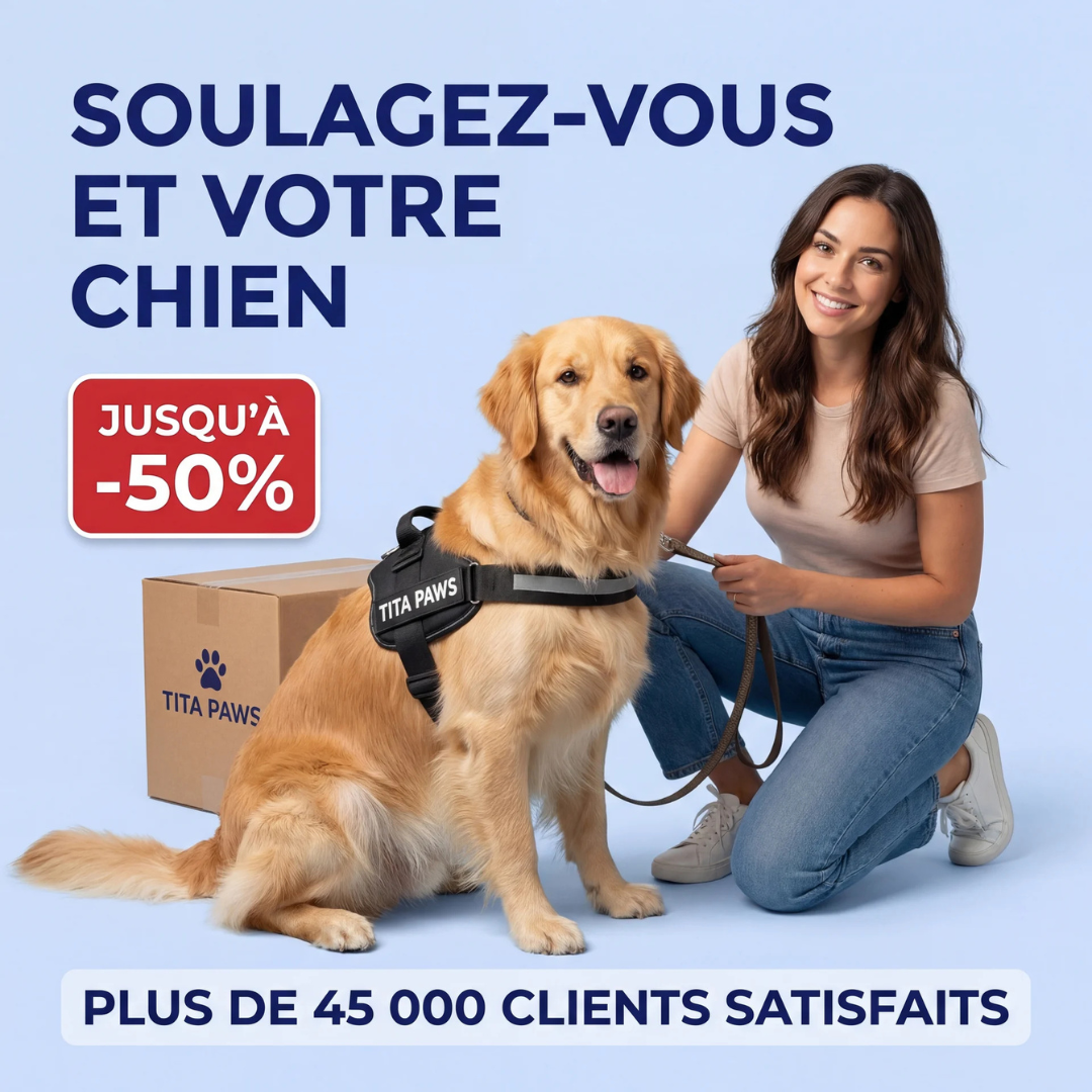 HARNAIS ANTI-TRACTION TITA PAWS™