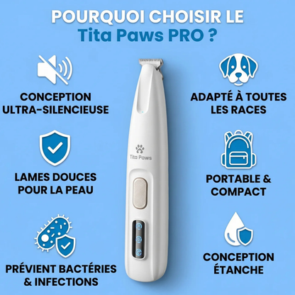 Tita Paws Pro™ – La précision douce qui protège ses pattes